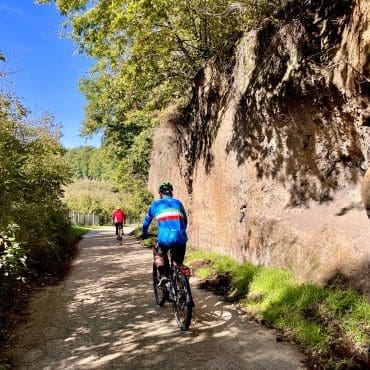 Sykkeltur mellom fravær over Vasanello