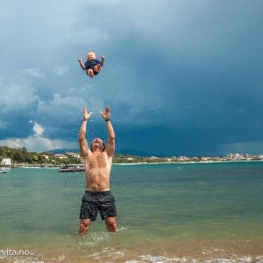 Storm i luften i Castigloncello