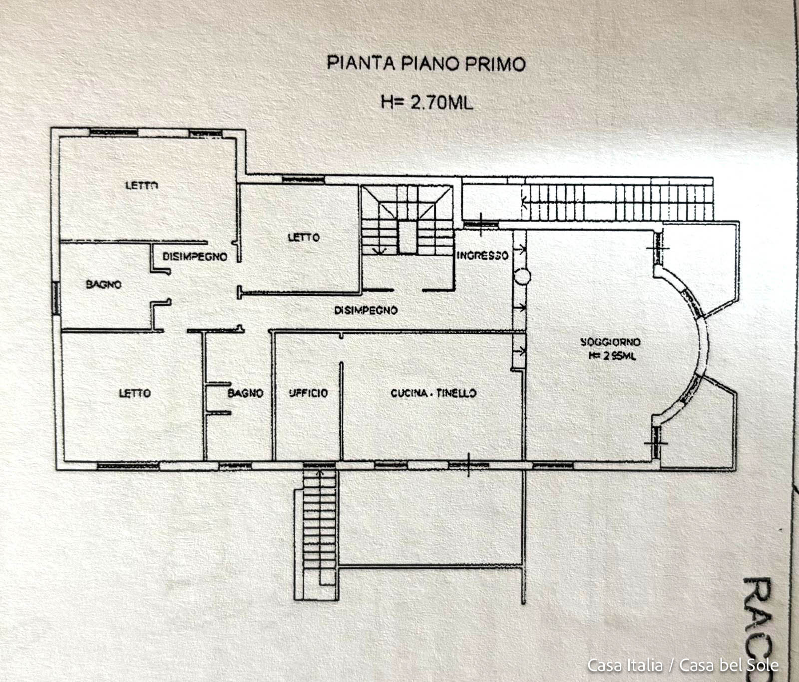 villa armonia primo piano