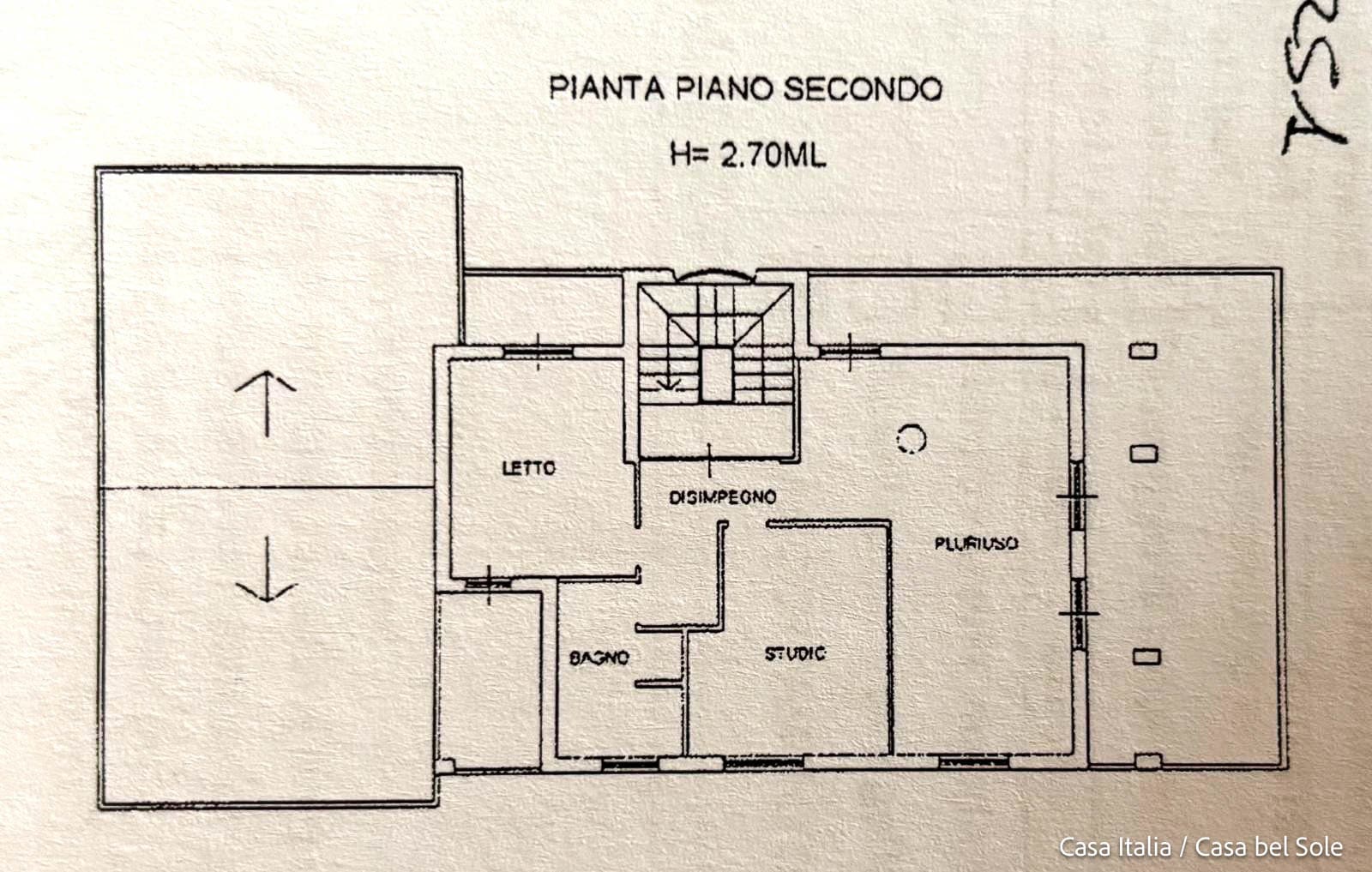 villa armonia secondo piano
